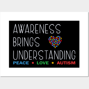 Awareness Brings Understanding Posters and Art